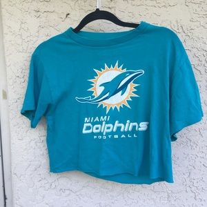 Miami Dolphins Crop Top